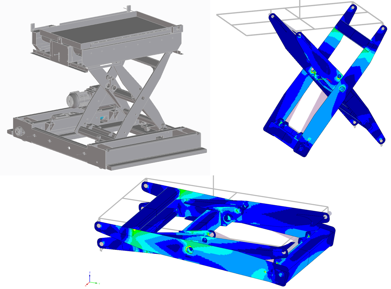 Lift table - 1000 kg - 1200 mm